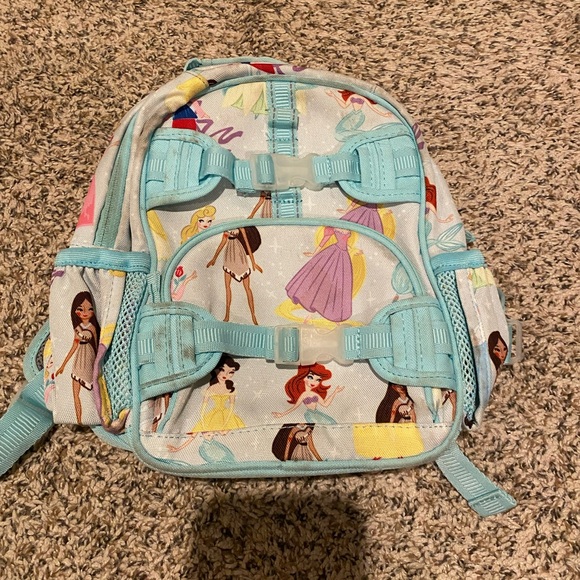 Pottery Barn Kids Princess Backpack - Light Blue and Multicolor - Picture 1 of 5